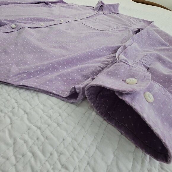 Lauren Ralph Lauren Black Label Shirt Men's L Soft Washed Stretch Regular Fit - Picture 2 of 16